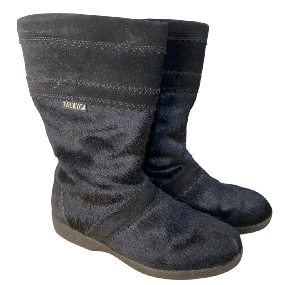 Vintage Tecnica Fur Boots